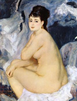皮埃爾 奧古斯特 雷諾阿 Nude Seated on a Sofa 皮埃爾 奧古斯特 雷諾阿 Nude Seated on a Sofa